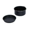 thumbnail image 4 of Fryer Accessories Cake Barrel Pizza Pan Household Baking Mold Cake Baking Tray Kitchen Tool6in, 4 of 8