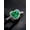 Green, variant on 1 PC Romantic Red Heart Cubic Zirconia Ring For Women For Valentine's Day Gift Wedding Engagement Anniversary Party
