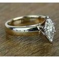 thumbnail image 3 of Dainty & Gorgeous Marquise shape Moissanite Ring 2.00 Cts D Color 18K White Gold Plated Ring, Anniversary gift, Engagement Rings Gift For Her, 3 of 4