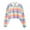 Pink blouse tops for women, variant on USSUMA Long Sleeve Shirts for Women Trendy Casual , Women Teen Fashion Turn-Down Collar Crop Top Sweatshirt Long Sleeve Rainbow Striped Color Block Pullover Shirts Fall Female