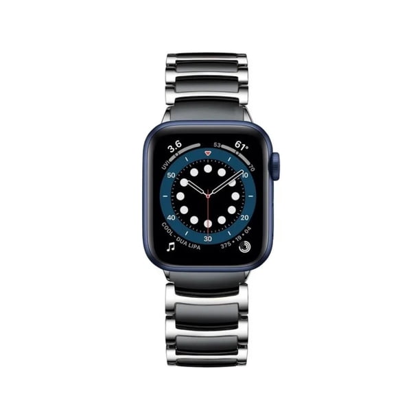 Correa De Cerámica Acero Inoxidable Premium Para Applewatch 42/44/45mm