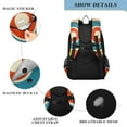 thumbnail image 4 of FORMRS School Backpack 17" Student Travel Bag with Laptop Compartment, Colorful Circles, 4 of 7