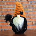 thumbnail image 4 of 5 5 Gnomo de Halloween, calabaza, bruja, escoba, elfo, muñecas enanas, adornos artesanales para fiesta en casa, decoración de escritorio, regalo para niños, 4 of 5