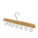 thumbnail image 3 of Colgador de sujetador para armario, colgador de camiseta sin mangas, organizadores de madera y almacenamiento para dormitorio y apartamento para Gancho Marrón 14, 3 of 9