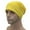 Yellow, variant on IDALL Beanie Skull Cap Men And Women Baseball Cap Simple Solid Color Candy Color Pile Cap Pullover Fashion Running Hat Hats for Men A One Size