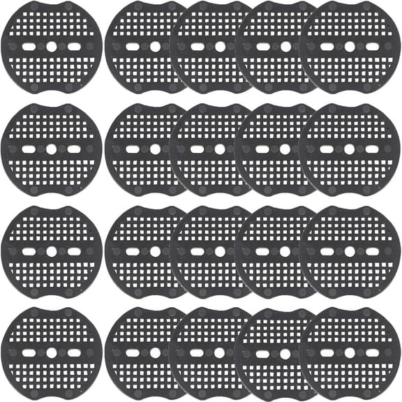 200 Pack Landscape Staples Gasket Plastic Anti-Ripping Garden Stakes Staples Fixing Washer Buffer for U-Shaped Tent Stakes G nized Plant Cover Stakes Landscaping Fabric Pins Ground Stakes