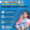 thumbnail image 2 of Washing Machine Cleaner Powder, 1Year Supply (24 Packs) for Front & Top Load Washers – Deep Cleaning, Odor Reduction, Residue-Free & Easy Use – Powder Cleaner for Washing Machines and Dishwasher Pods, 2 of 4