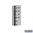 thumbnail image 1 of SalsburyIndustries 19165-10ARC Cell Phone Storage Locker With Front Access Panel - 6 Door High Unit, Aluminum, 1 of 1