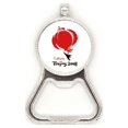 thumbnail image 1 of Chino tradicional farol rojo patron Acero inoxidable Metal cerveza tapa sacacorchos, 1 of 3