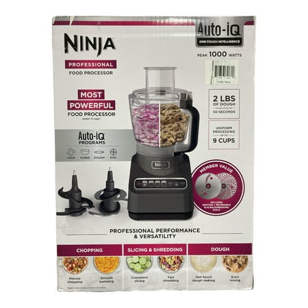Ninja Professional Auto-IQ 1000W Food Processor  9 Cup