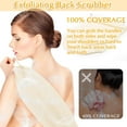 thumbnail image 4 of Exfoliating Back Scrubber Bath Gloves Set, Exfoliating Shower Towel with Shower Gloves for Body Scrub, Back Cleaner Wash Gloves to Remove Dead Skin, 4 of 7