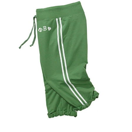 Juniors Side-Stripe Roll-Cuff Athletic Pants