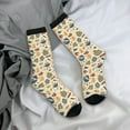 thumbnail image 5 of Pofeuu Barbecue And Grill Print Crew Socks, Adult Running Hiking Socks for Youth and Adult, 5 of 6