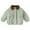 Light Green, variant on Boys Lightweight Quilted Padded Jacket With Color Design For Kids Winter Warm Outerwear Coats