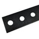 thumbnail image 2 of Conector de pista de hardware,Kit de herrajes para puertas corredizas de granero Conector de riel,Sujetador de reparación de placa de unión de metal duradero,Conector de riel negro Tornillos, 2 of 6