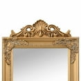 thumbnail image 1 of vidaXL Free-Standing Mirror Gold 50x200 cm, 1 of 5