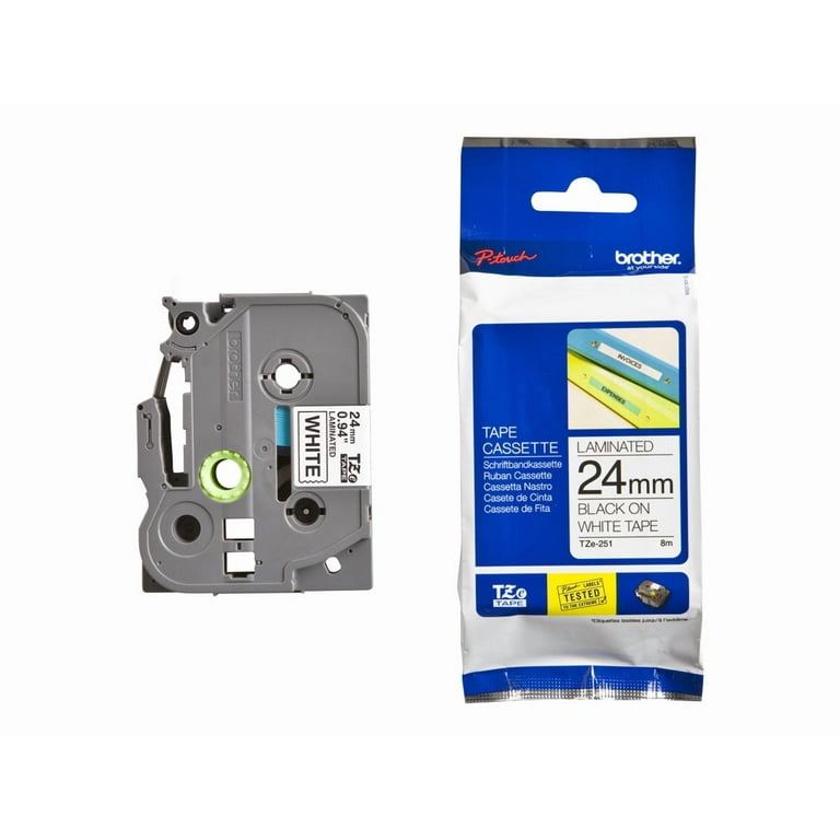 その他 TAKE Brother Genuine P-touch TZE-251 Tape, 1