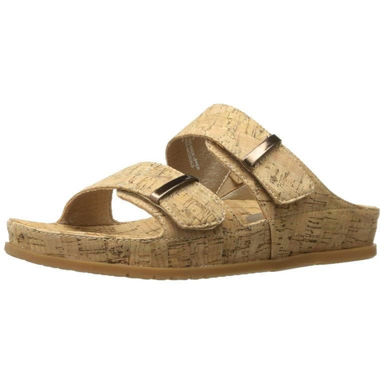 Bare Traps Womens Cherilyn Open Toe Casual Slide Sandals Walmart