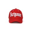 thumbnail image 1 of City Caps Olde English Adjustable Baseball Hat - Arizona - Red, 1 of 2