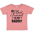 thumbnail image 3 of Inktastic My Best Friend is My Daddy with Hearts Boys or Girls Baby T-Shirt, 3 of 5