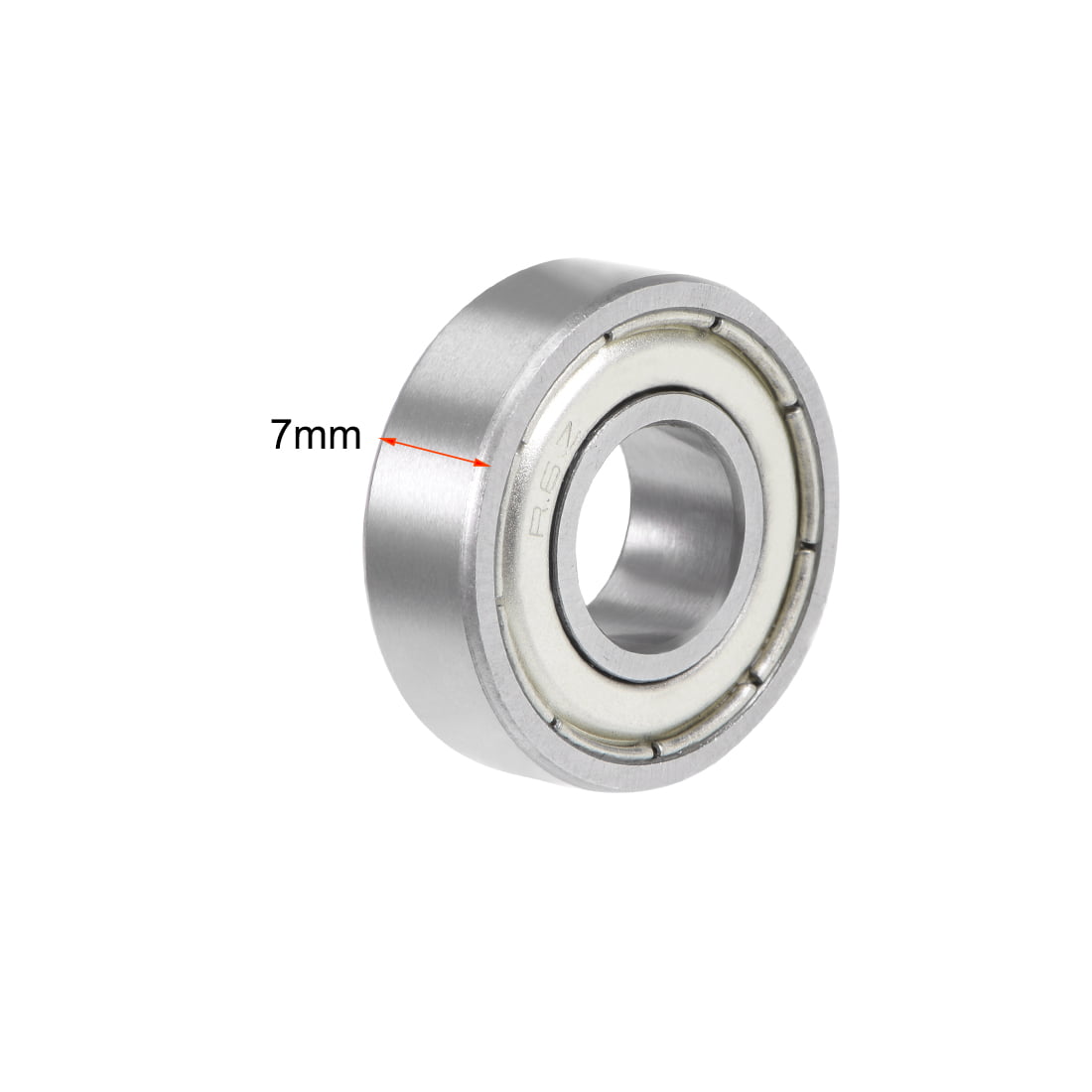 10x R6-ZZ Ball Bearing 3/8"x7/8"x9/32" inch Double Shielded Metal Seal 