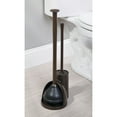 thumbnail image 2 of mDesign Hidden Plunger and Brush Set for Toilet Bowl - Dark Brown, 2 of 8