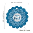 thumbnail image 6 of Inkdotpot Silver Foil Paper Hang Tags Happy Diwali Favor Tags 100 Piece, 6 of 7