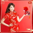 thumbnail image 3 of Year of the Horse Decorations 2026 Chinese New Year Horse Plush Chinese Zodiac Hanging Stuffed Animals Ornaments Cute Lunar New Years Gifts for Car, Home Decor(Red),5.91inch., 3 of 6