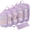 A-Purple-6, variant on TRIPGEAR 6 Set Expandable Compression Packing Cubes, Lightweight Travel Organizer Bags