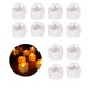 thumbnail image 2 of Led Tear Candle Light Yellow Intermitente Candle Light Con Control Remoto De 2 Botones Timing Tear Candle Light Para Navidad Boda Cumpleaños Decoración12Pcs 2Pcs Noticed HA016402-00, 2 of 7