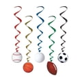 thumbnail image 2 of Party Central Club Pack of 30 Multi-Color Sports Ball Spiral Whirls 40", 2 of 2