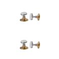 thumbnail image 1 of ziyahi 2pcs Adjustable Threaded Bed Frame Anti -shake Tools Telescopic Support Wall Bracket Bed Frame Accessory With Felt Pad bronze 28*38mm 2Set, 1 of 6
