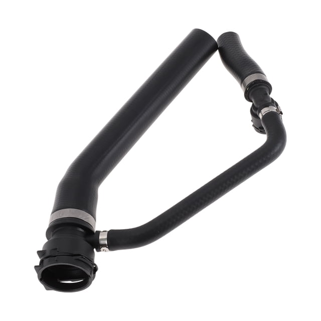 Unique Bargains 1pc Radiator Hose for Land Rover Range Rover 4.2L 2006-2009 Heater Hose Good Sealing Rubber Engine Black
