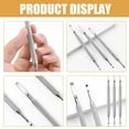 thumbnail image 3 of Luxshiny 3Pcs Professional Cuticle Pusher for Nail Enthusiasts and Manicure Routine, 3 of 8