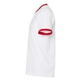 thumbnail image 3 of Tultex Unisex Fine Jersey Ringer T-Shirt, 3 of 4