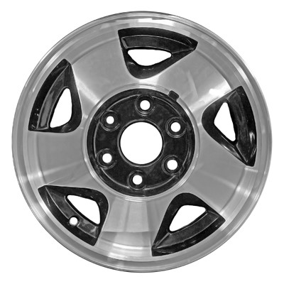 KAI 16 X 7 Reconditioned OEM Aluminum Alloy Wheel, Black, Fits 1992 ...