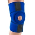 OTC Neoprene Knee Wrap with Encircling Stabilizer Pad, Blue, Adjustable