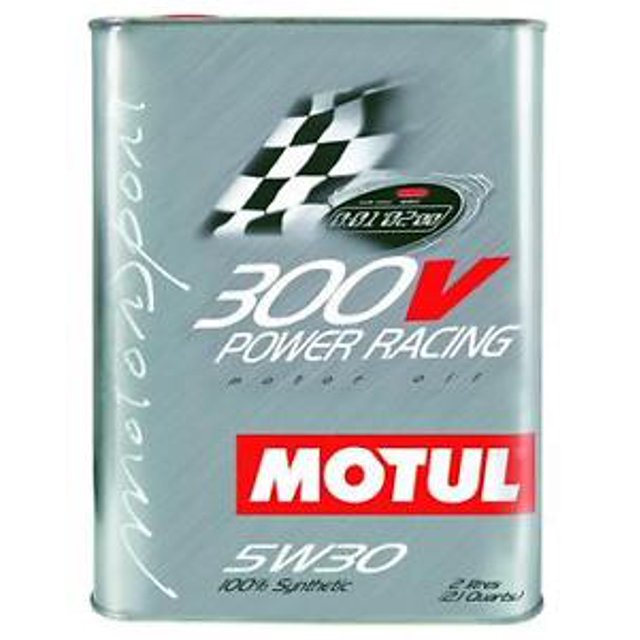 Motul 104239 Oil 300V HIGH RPM SAE 0W-20; Synthetic; 2 Liter Can; Single