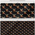 thumbnail image 2 of Soimoi Black Cotton Voile Fabric Animal,Gift Box & Warm And Cozy Christmas Text Printed Fabric 1 Yard 42 Inch Wide, 2 of 7
