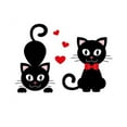 thumbnail image 2 of Animal Heart Switch Wall Sticker Cartoon PVC Decals Vinyl Vinyl Home Home Room Window Door Wallpaper, 2 of 8