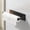 Black, variant on Japceit Magnetic Paper Towel Holder, No Drill Kitchen Wrap Rack, Wall Mount Foil Organizer, Strong Magnet For Refrigerator