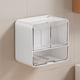 thumbnail image 5 of Organizador de Baño de 2 Niveles con Cajones Grandes y Compartimentos, Organizador de Maquillaje Multiusos, Transparente y Exquisito., 5 of 7