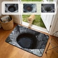 thumbnail image 1 of Felpudo estereoscópico de entrada - Absorbente, alfombra antideslizante para pies, resistente a la suciedad, secado rápido, poliéster multicolor, 40x60cm, Decoración de baño y hogar, 1 of 6