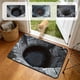 thumbnail image 1 of Lekihaqq Stereoscopic Visual Effect Entrance Door Mat Nonslip Absorbent Polyester Foot Mat Dirt Proof Bathroom Nonslip Foot Mat for Household Home, 1 of 7