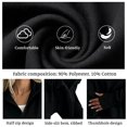 thumbnail image 5 of Quarter Zip Pullover Women Long Sleeve V Neck Tops Fashion Loose Sweatshirt, 5 of 6