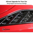 thumbnail image 5 of TINKI  Carbon Fiber Look Cover Trims Accessories Rear Side Body Vent for Chevrolet Corvette C7 2014-2019 Car Side Vent Intake Decor Accessories, 5 of 7