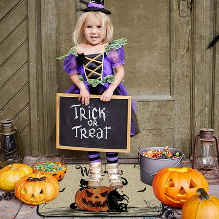 

NAZISHW Deals of the week grocery Halloween Doormat Doormat Home Doormat Floor Soft Non Slip Doormat Halloween Tablecloth