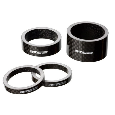FSA HEADSET SPACER 1-1/8x5mm CARBON ea