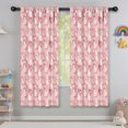 thumbnail image 5 of Blackout Kids Curtains,Pink Christmas Snowman Pattern Childrens Insulated Curtains Set Of 2,Bedroom Essentials,Toddler Room Decor 42"x63", 5 of 5