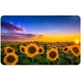 thumbnail image 2 of Diatomaceous Earth Bath Mat,Sunflower Soft Wrinkle Free Bathroom Floor Rugs Non-Slip Volume Super Absorbent Fast Drying for Bathroom Kitchen Door mat,Eco-Friendly Easy to Clean（40cmx60cm）, 2 of 6